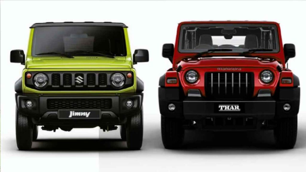 Mahindra Thar vs Maruti Jimny