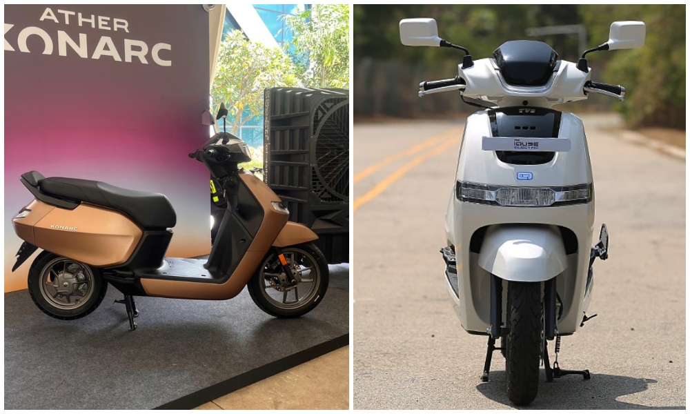 Ather Konarc vs TVS iQube electric scooter comparison